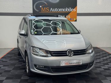 VOLKSWAGEN SHARAN 2.0 TDI 140ch 4MOTION CARAT 7PLACES 1ERE MAIN GARANTIE 12 MOIS HIST.COMPLET 🇨🇵