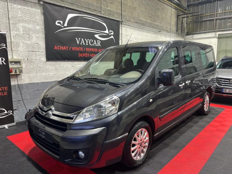 Citroën Jumpy 2.0 HDI 128ch, Boule Attelage, GPS, 9 places, Format Rallonger L2H1, 2ème Main ✋️ Gara