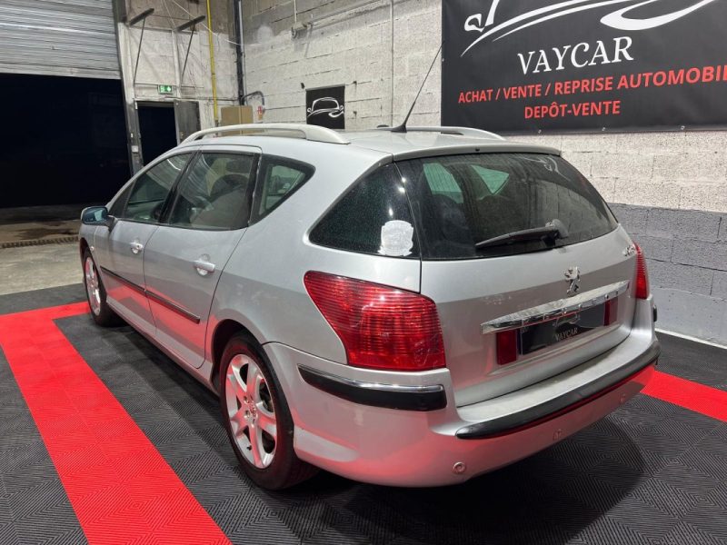 Superbe 407 SW Finition Sport, 2L Hdi 136Ch, 2ème Main, Toit Panoramique, Attelage Garantie