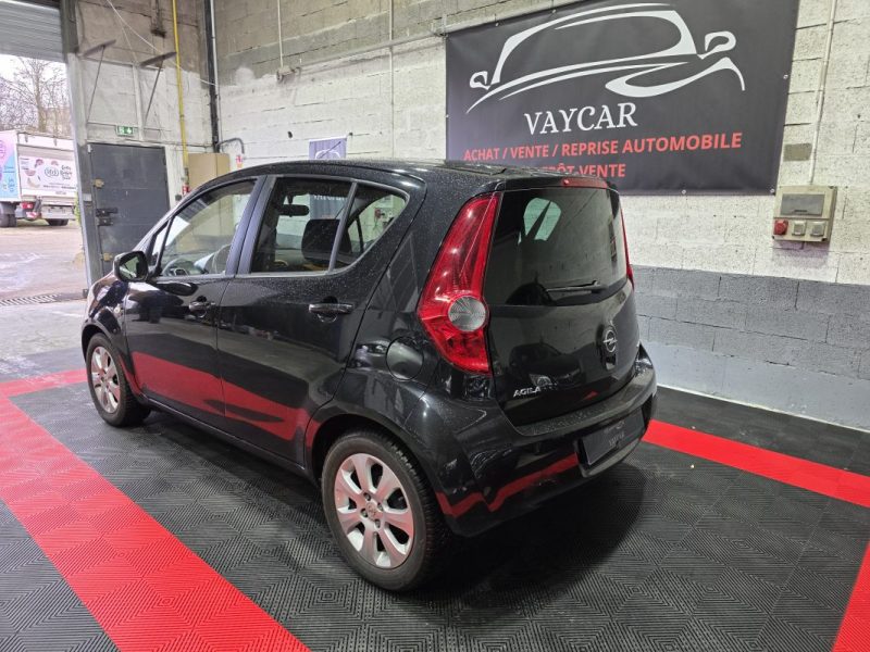 Opel Agila 1.0L 65Ch, 2ème Main, Finition Enjoy, Climatisation, Faible KM Garantie