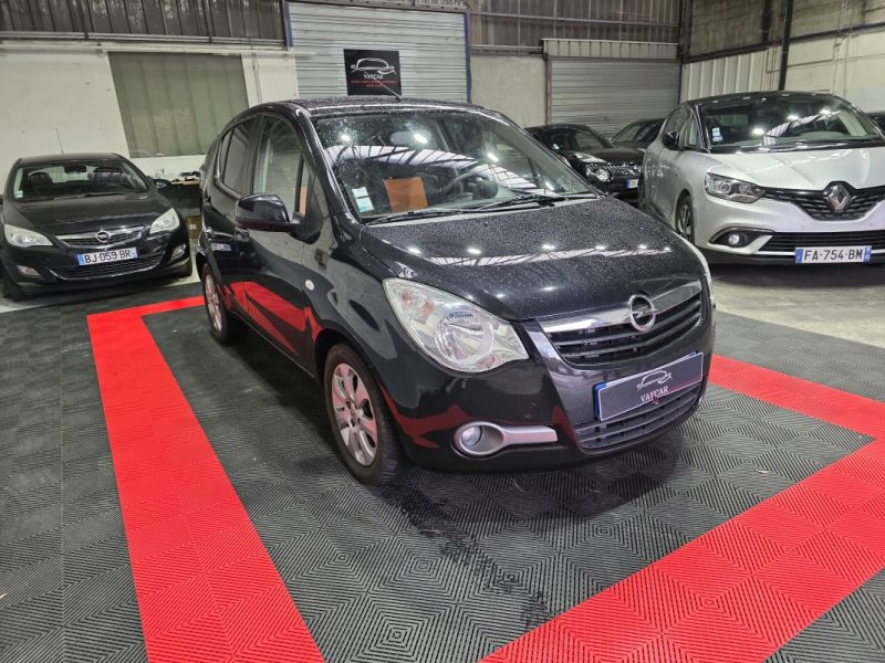Opel Agila 1.0L 65Ch, 2ème Main, Finition Enjoy, Climatisation, Faible KM Garantie