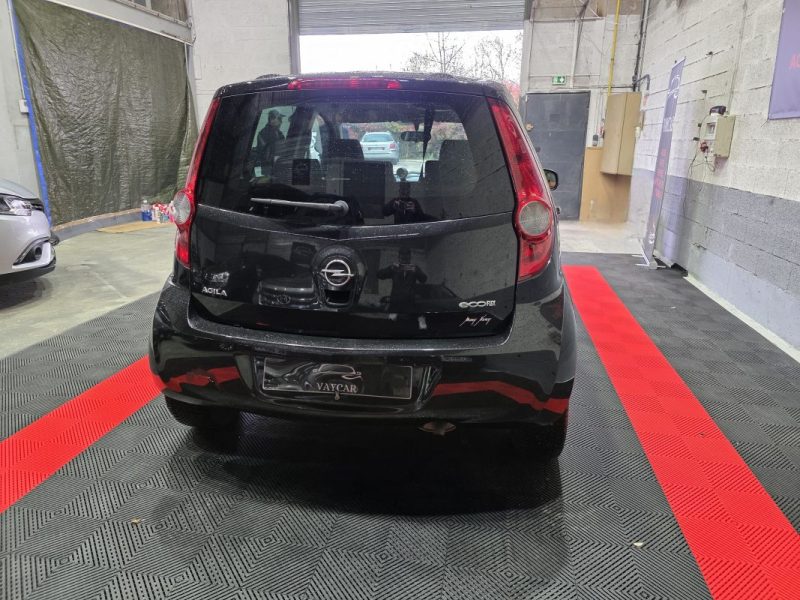 Opel Agila 1.0L 65Ch, 2ème Main, Finition Enjoy, Climatisation, Faible KM Garantie