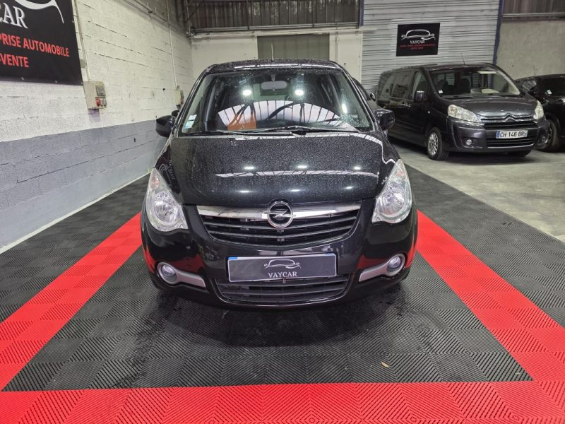 Opel Agila 1.0L 65Ch, 2ème Main, Finition Enjoy, Climatisation, Faible KM Garantie