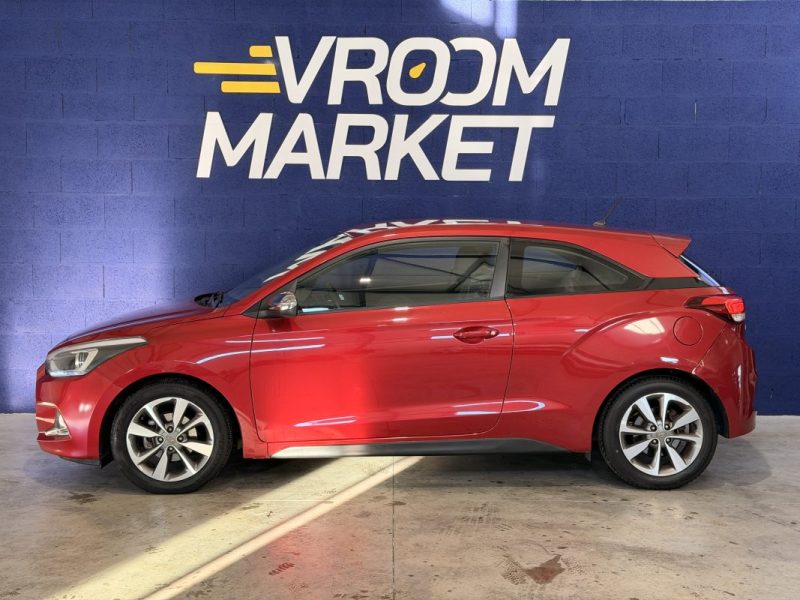 HYUNDAI i20 COUPE - 1.2L - 84 ch - BVM - IDEAL JEUNE PERMIS - REGULATEUR - CLIM - RADARS DE RECUL 