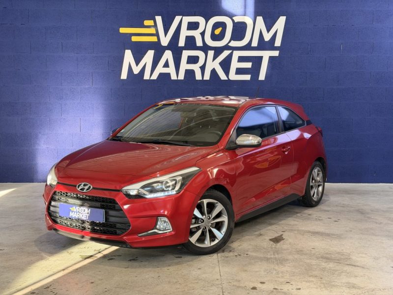 HYUNDAI i20 COUPE - 1.2L - 84 ch - BVM - IDEAL JEUNE PERMIS - REGULATEUR - CLIM - RADARS DE RECUL 