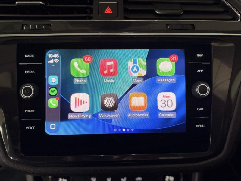 VOLKSWAGEN TIGUAN CARAT ALLSPACE - 2.0 L TDi - 150 ch - TOIT OUVRANT - ATTELAGE RETRACTABLE - 