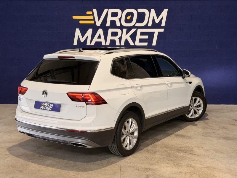VOLKSWAGEN TIGUAN CARAT ALLSPACE - 2.0 L TDi - 150 ch - TOIT OUVRANT - ATTELAGE RETRACTABLE - 