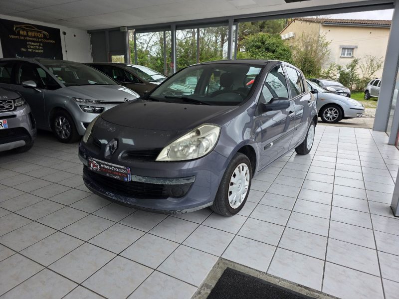 RENAULT CLIO III EXCEPTION 1.5DCI 85 QUICKSHIFT 5 ANNEE 2008 314000KM