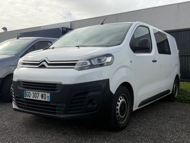 CITROEN JUMPY  2.0 BLUEHDI 145CH S&S CABINE APPROFONDIE FIXE CLUB 2021