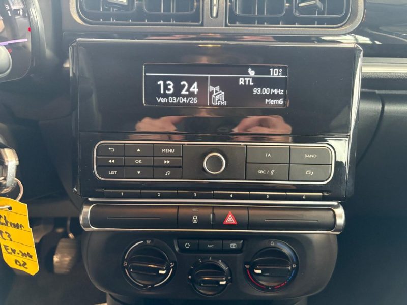 🔹 Citroën c3 III 1.2 VTI 82 Ch🌡️ Climatisation🎶 Bluetooth🛡️ Garantie 6 mois