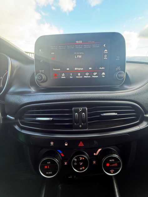 FIAT TIPO 2 BOITE AUTOMATIQUE 1.6I - 16V 110CV  2017