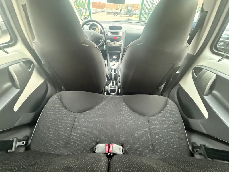 PEUGEOT 107 PHASE 2 1.0I - 12V 68CV BOITE AUTOMATIQUE 2011