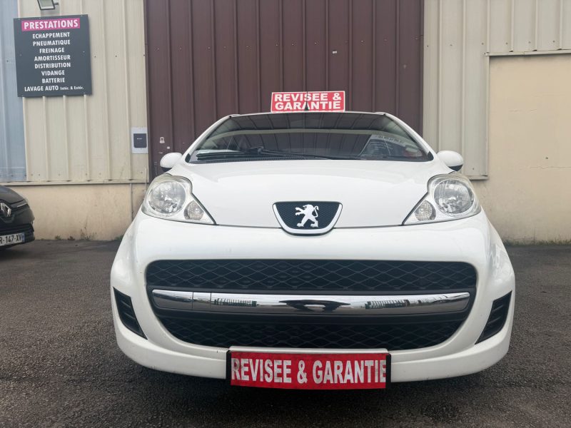 PEUGEOT 107 PHASE 2 1.0I - 12V 68CV BOITE AUTOMATIQUE 2011