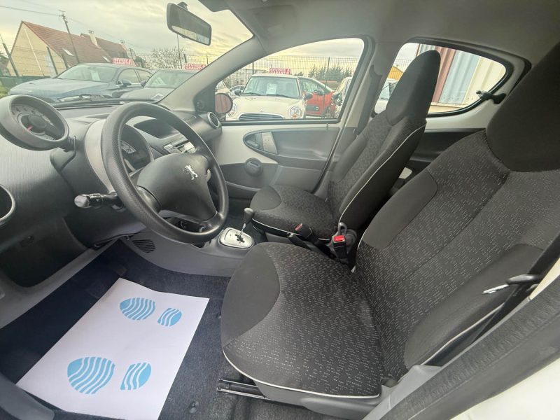 PEUGEOT 107 PHASE 2 1.0I - 12V 68CV BOITE AUTOMATIQUE 2011