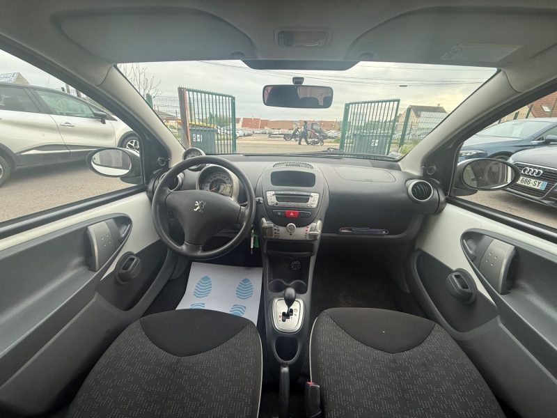 PEUGEOT 107 PHASE 2 1.0I - 12V 68CV BOITE AUTOMATIQUE 2011