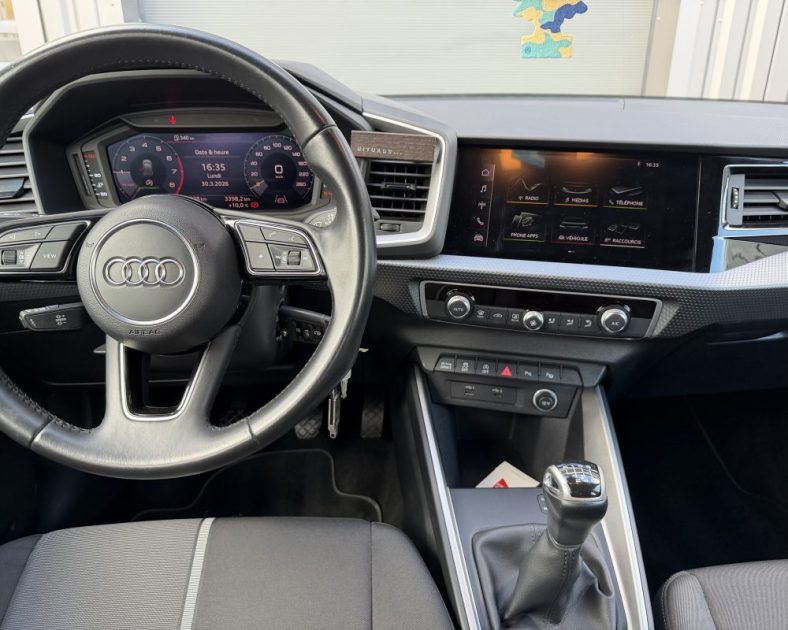 Audi A1 SPORTBACK 30 TFSI Advanced - 116ch  – BVM6 – SUIVI AUDI