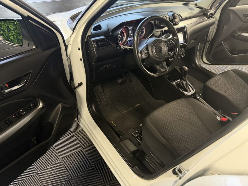 SUZUKI SWIFT IV 1.2 DUALJET HYBRID 83 Cv CVT 17 300 Kms 5 PORTES ECRAN GPS KEYLESS - GARANTIE 1 AN
