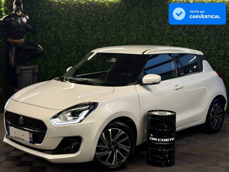 SUZUKI SWIFT IV 1.2 DUALJET HYBRID 83 Cv CVT 17 300 Kms 5 PORTES ECRAN GPS KEYLESS - GARANTIE 1 AN