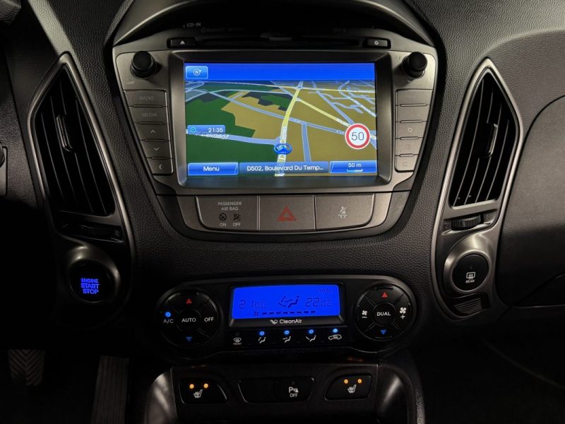 HYUNDAI IX35 PHASE 2 PREMIUM LIMITED 1.7 CRDI 135 Cv TOIT OUVRANT CUIR GPS 34 100 Km - GARANTIE 1 AN