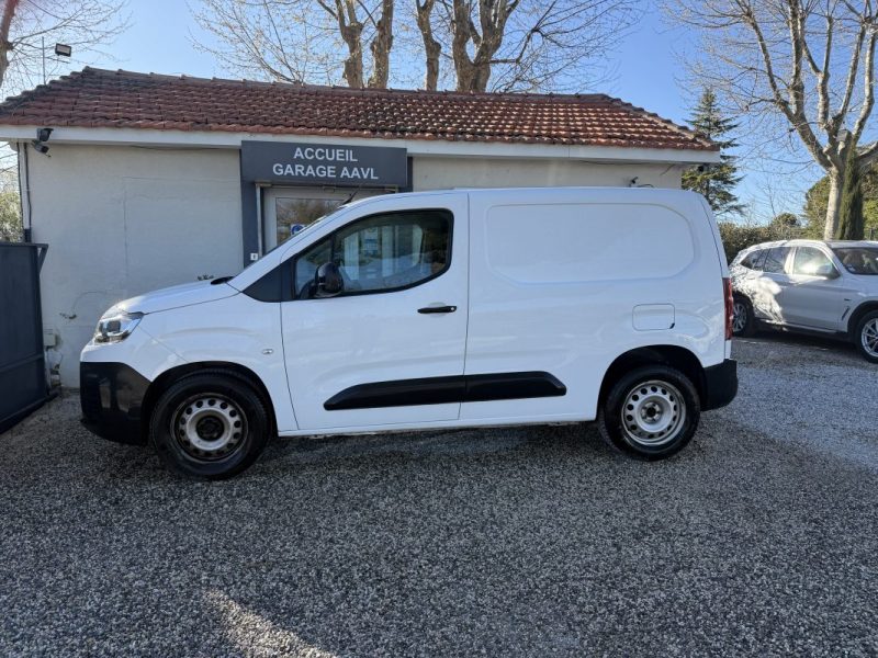 CITROEN BERLINGO M  BLUEHDI 75 GRIP MODE CAR PLAY 3 PLACES  2020 9500 TTC TVA RÉCUPÉRABLE 