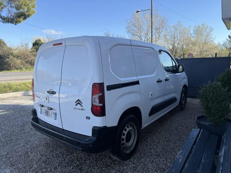 CITROEN BERLINGO M  BLUEHDI 75 GRIP MODE CAR PLAY 3 PLACES  2020 9500 TTC TVA RÉCUPÉRABLE 