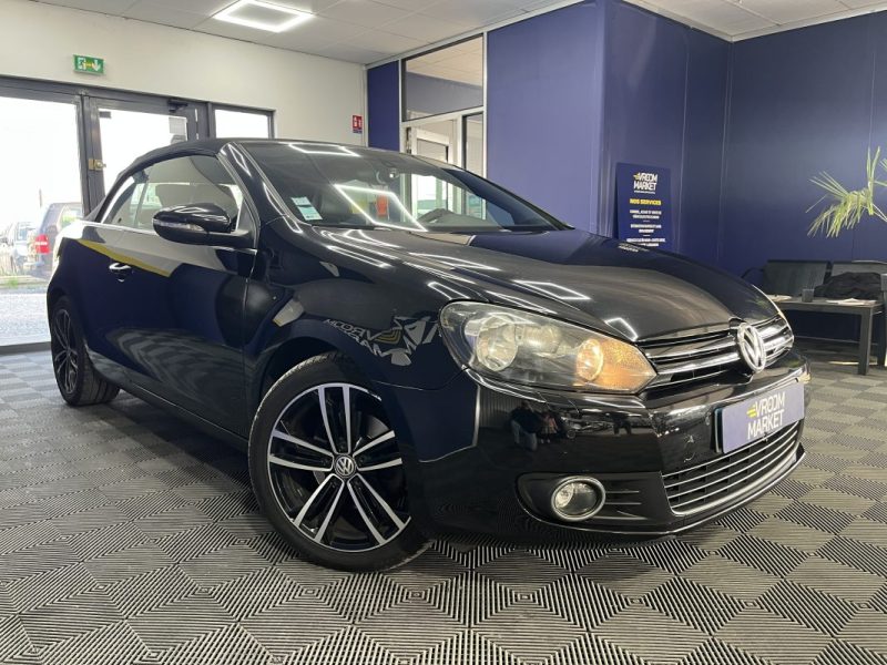 Volkswagen Golf VI Cabriolet | GPS | Jantes | Sièges chauffants