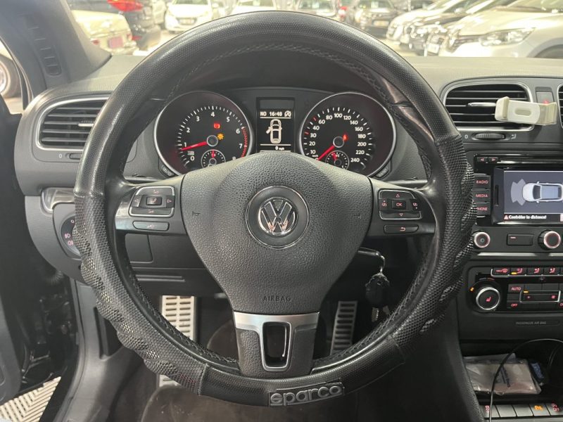 Volkswagen Golf VI Cabriolet | GPS | Jantes | Sièges chauffants