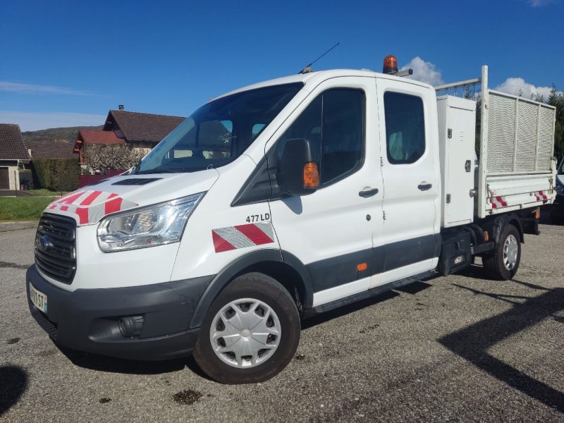 FORD  TRANSIT DOUBLE CABINE 6 PLACES T350 L3 2.0TDCI 130 TREND GARANTIE 6 MOIS 2018