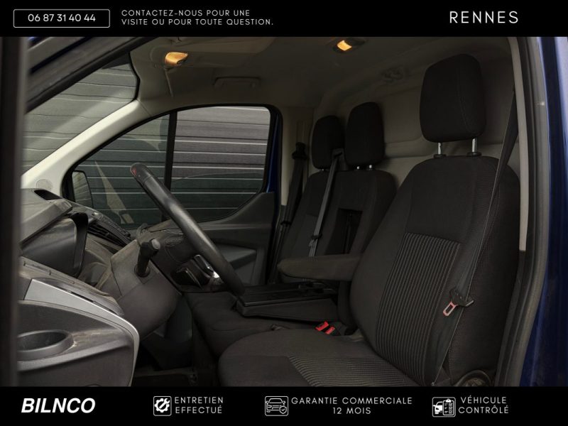 Ford Transit Custom 2.2 TDCi - SANS ADBLUE - L1H1 / TVA récupérable / Caméra de recul / Attelage
