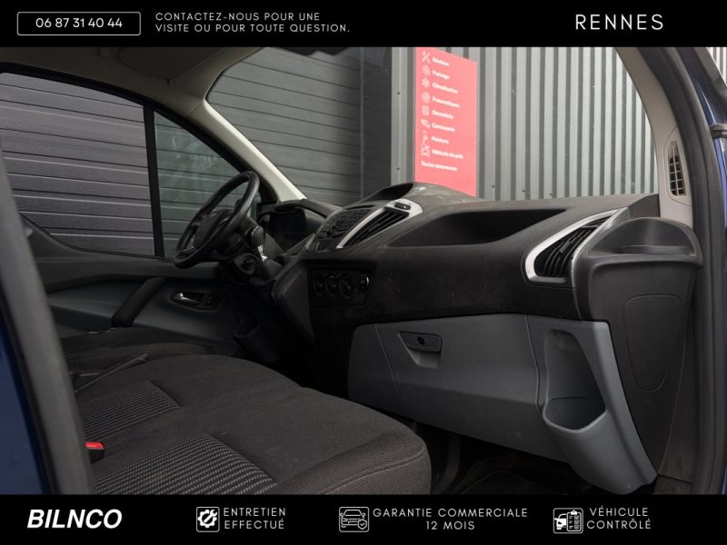 Ford Transit Custom 2.2 TDCi - SANS ADBLUE - L1H1 / TVA récupérable / Caméra de recul / Attelage