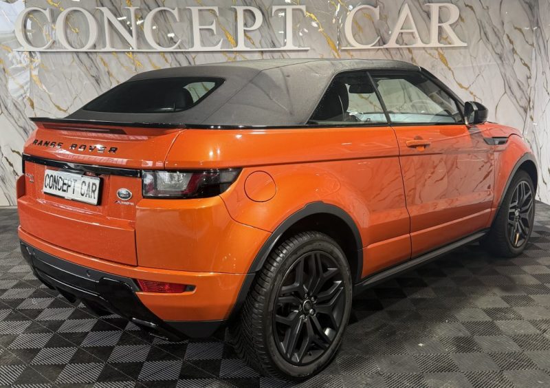 LAND ROVER RANGE ROVER EVOQUE  CABRIOLET - 2016 - 58 450Kms - Premier Main - Suivit LAND ROVER