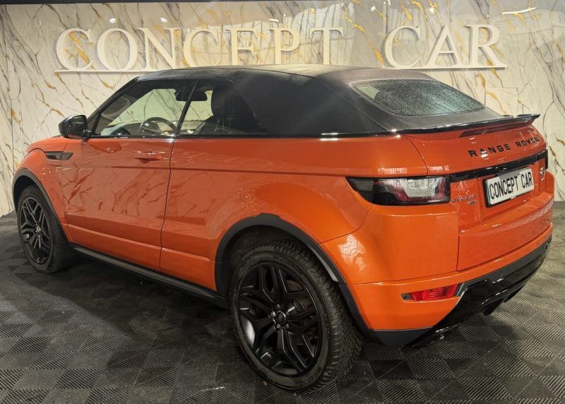 LAND ROVER RANGE ROVER EVOQUE  CABRIOLET - 2016 - 58 450Kms - Premier Main - Suivit LAND ROVER