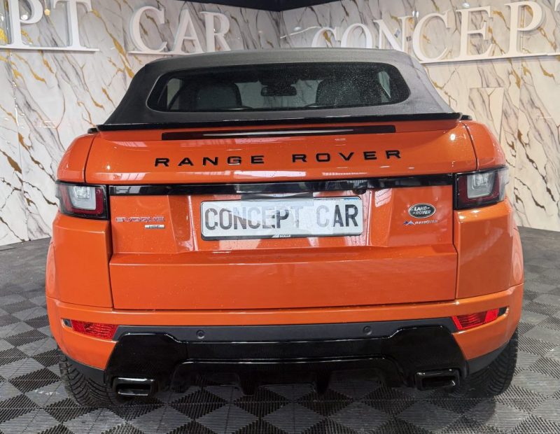 LAND ROVER RANGE ROVER EVOQUE  CABRIOLET - 2016 - 58 450Kms - Premier Main - Suivit LAND ROVER