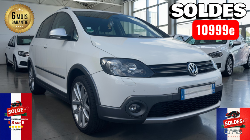 VOLKSWAGEN GOLF PLUS CROSS 1.4 16S TSI 140 DSG GARANTIE 6MOIS