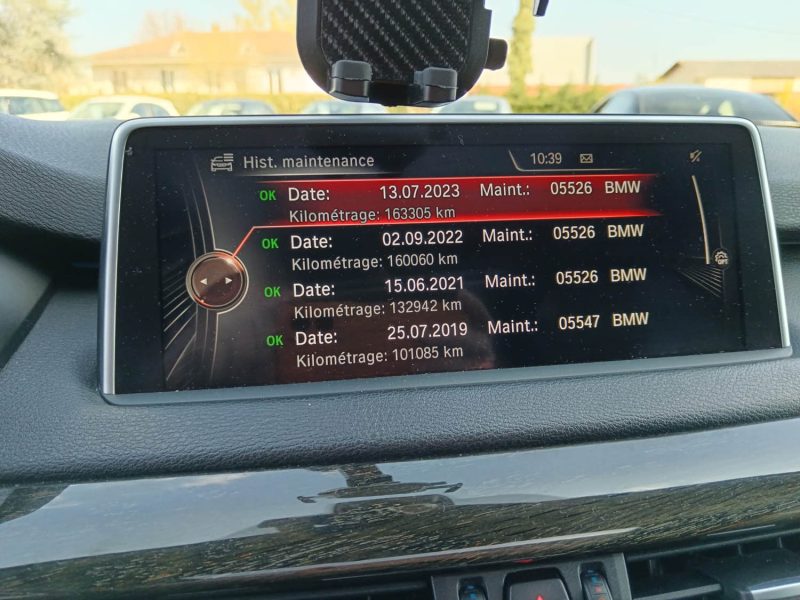 BMW X5 XDRIVE 30D 258 cv M SPORT A / SUIVI COMPLET BMW