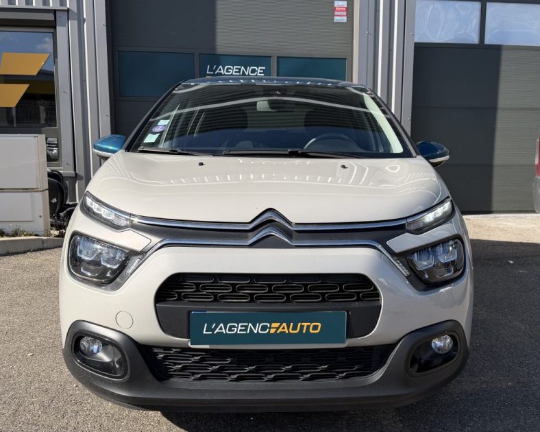 CITROËN C3 110ch Feel Pack – DISTRIBUTION NEUVE – Sable/Emeraude - BVM5