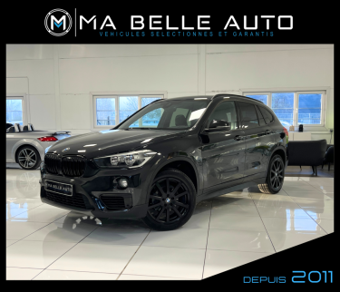 BMW X1 Sdrive16d 116 Full black / carnet / nombreuses options / 245 euros mensuel