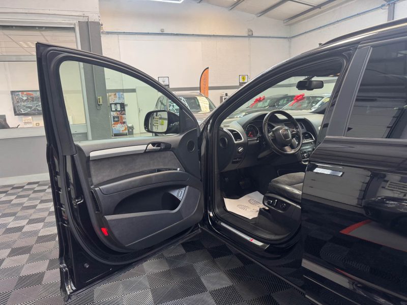 AUDI Q7 3.0 TDI V6 240ch QUATTRO TIPTRONIC6 SLINE FULL 7 PLACES GARANTIE 24 MOIS HISTORIQUE COMPLET