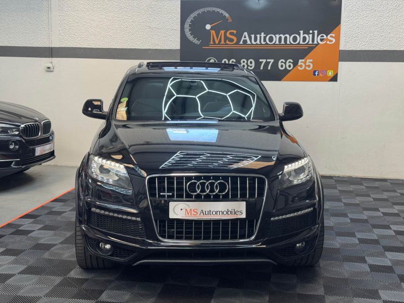 AUDI Q7 3.0 TDI V6 240ch QUATTRO TIPTRONIC6 SLINE FULL 7 PLACES GARANTIE 24 MOIS HISTORIQUE COMPLET