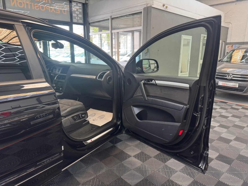 AUDI Q7 3.0 TDI V6 240ch QUATTRO TIPTRONIC6 SLINE FULL 7 PLACES GARANTIE 24 MOIS HISTORIQUE COMPLET