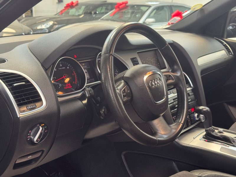 AUDI Q7 3.0 TDI V6 240ch QUATTRO TIPTRONIC6 SLINE FULL 7 PLACES GARANTIE 24 MOIS HISTORIQUE COMPLET