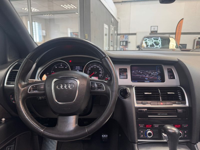 AUDI Q7 3.0 TDI V6 240ch QUATTRO TIPTRONIC6 SLINE FULL 7 PLACES GARANTIE 24 MOIS HISTORIQUE COMPLET