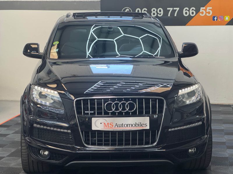 AUDI Q7 3.0 TDI V6 240ch QUATTRO TIPTRONIC6 SLINE FULL 7 PLACES GARANTIE 24 MOIS HISTORIQUE COMPLET