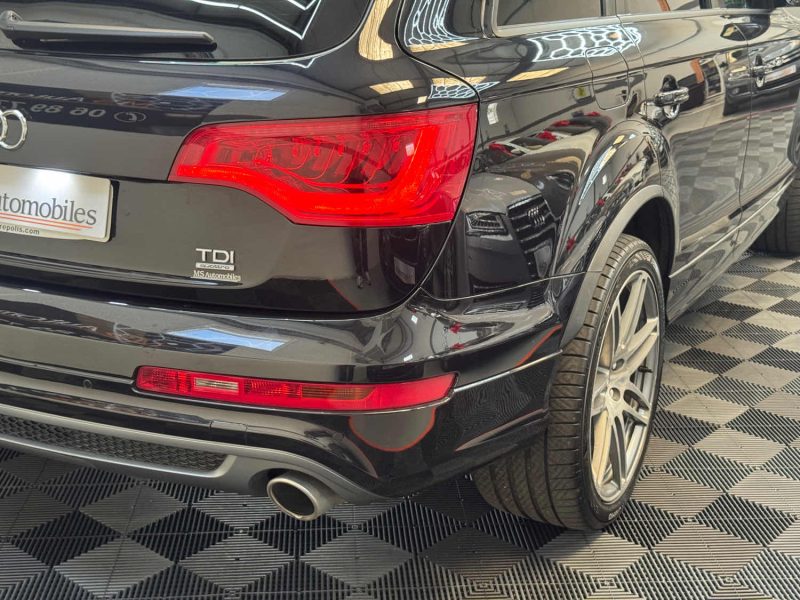 AUDI Q7 3.0 TDI V6 240ch QUATTRO TIPTRONIC6 SLINE FULL 7 PLACES GARANTIE 24 MOIS HISTORIQUE COMPLET