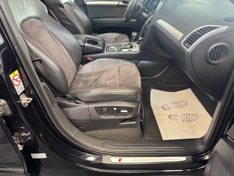 AUDI Q7 3.0 TDI V6 240ch QUATTRO TIPTRONIC6 SLINE FULL 7 PLACES GARANTIE 24 MOIS HISTORIQUE COMPLET