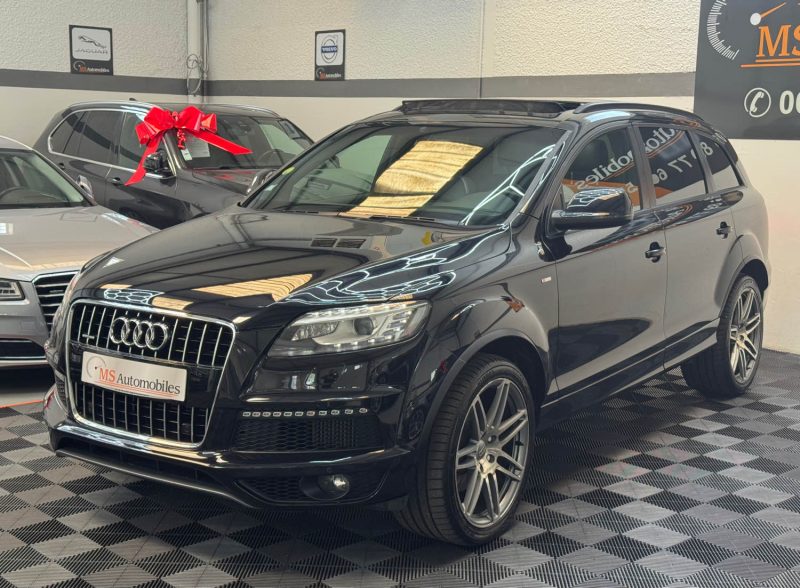 AUDI Q7 3.0 TDI V6 240ch QUATTRO TIPTRONIC6 SLINE FULL 7 PLACES GARANTIE 24 MOIS HISTORIQUE COMPLET