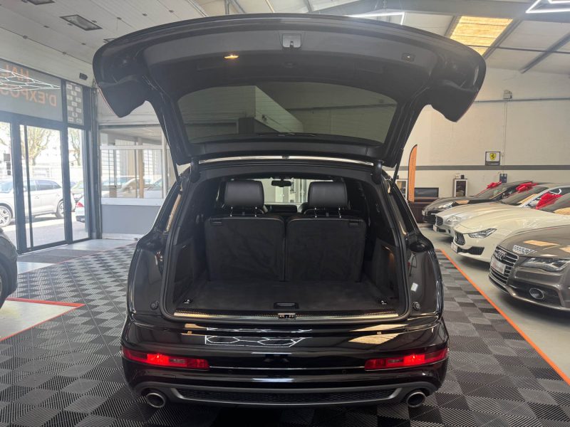 AUDI Q7 3.0 TDI V6 240ch QUATTRO TIPTRONIC6 SLINE FULL 7 PLACES GARANTIE 24 MOIS HISTORIQUE COMPLET