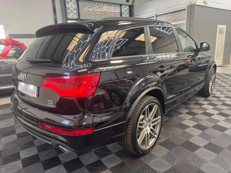 AUDI Q7 3.0 TDI V6 240ch QUATTRO TIPTRONIC6 SLINE FULL 7 PLACES GARANTIE 24 MOIS HISTORIQUE COMPLET