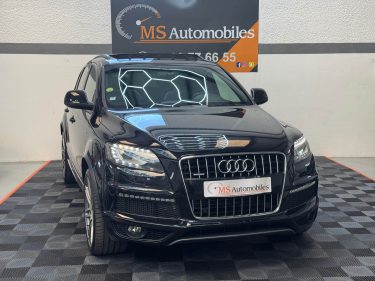 AUDI Q7 3.0 TDI V6 240ch QUATTRO TIPTRONIC6 SLINE FULL 7 PLACES GARANTIE 24 MOIS HISTORIQUE COMPLET