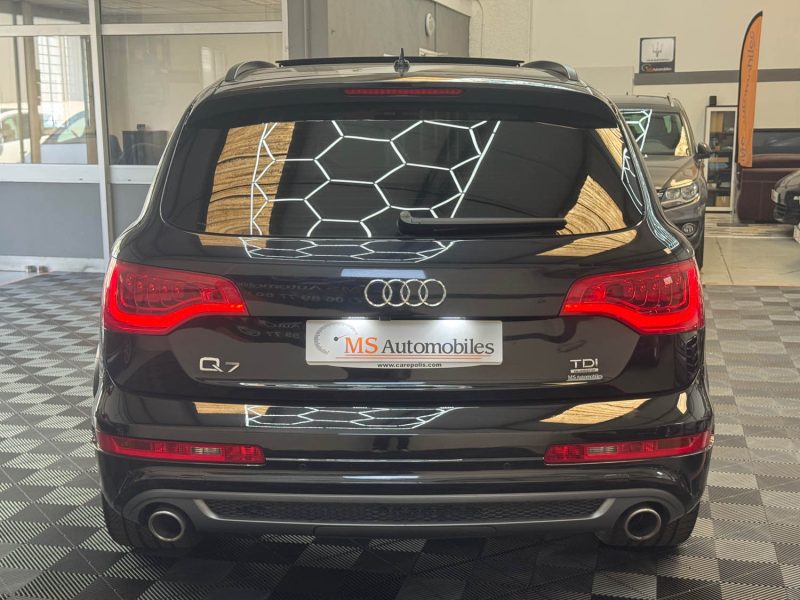 AUDI Q7 3.0 TDI V6 240ch QUATTRO TIPTRONIC6 SLINE FULL 7 PLACES GARANTIE 24 MOIS HISTORIQUE COMPLET